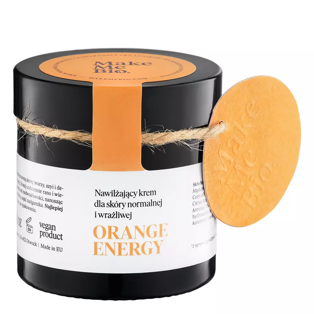 Make Me Bio - Orange Energy - Hydratační krém pro normální a citlivou pleť - 60 ml