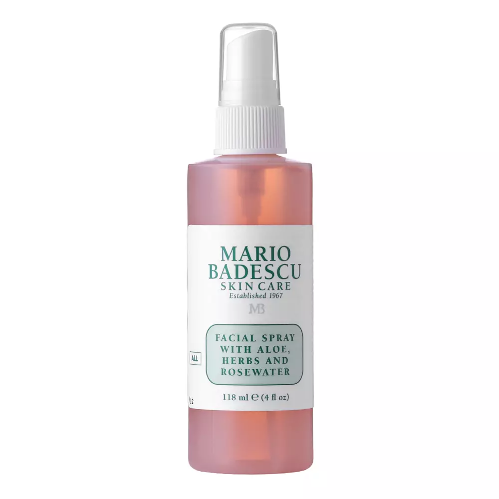 Mario Badescu - Facial Spray With Aloe, Herbs & Rosewater - Pleťová mlha s aloe vera, růží a bylinkami - 118 ml