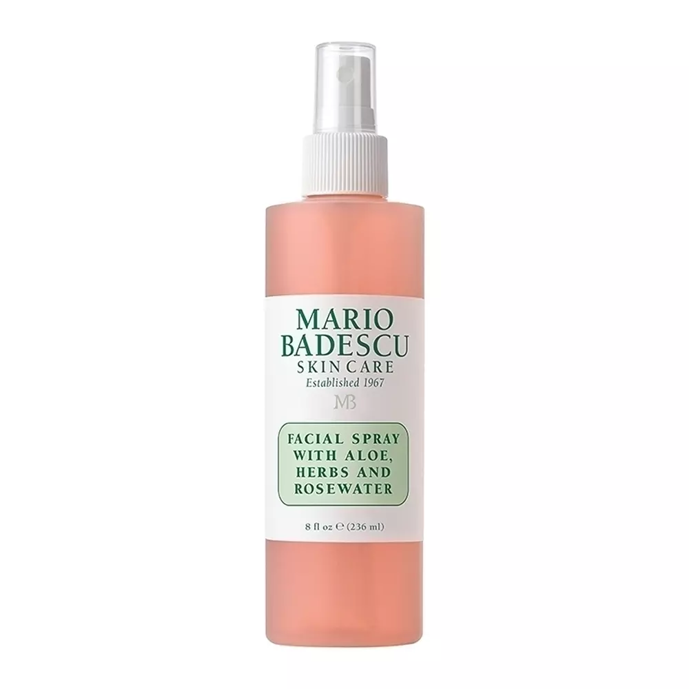 Mario Badescu - Facial Spray With Aloe, Herbs & Rosewater - Pleťová mlha s aloe vera, růží a bylinkami - 236 ml