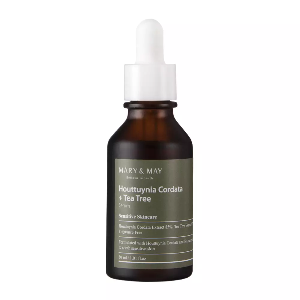 Mary&May - Houttuynia Cordata and Tea Tree Serum - Sérum proti akné s rostlinnými extrakty - 30 ml