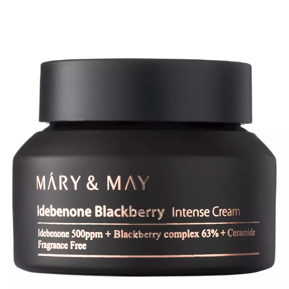 Mary&May - Idebenone Blackberry Intense Cream - Krém proti vráskám s idebenonem - 30 ml