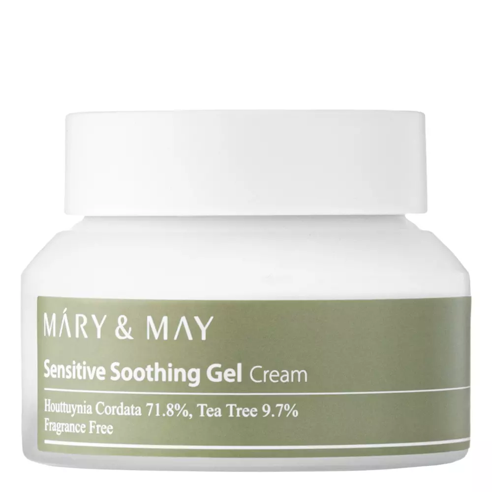 Mary&May - Sensitive Soothing Gel Blemish Cream - Zklidňující krém redukující podráždění - 70 g