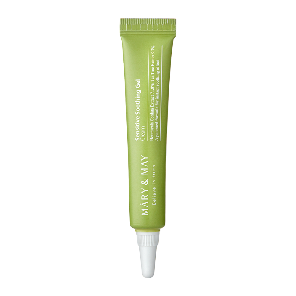 Mary&May - Sensitive Soothing Gel Cream - Zklidňující krém snižující podráždění - 12 g