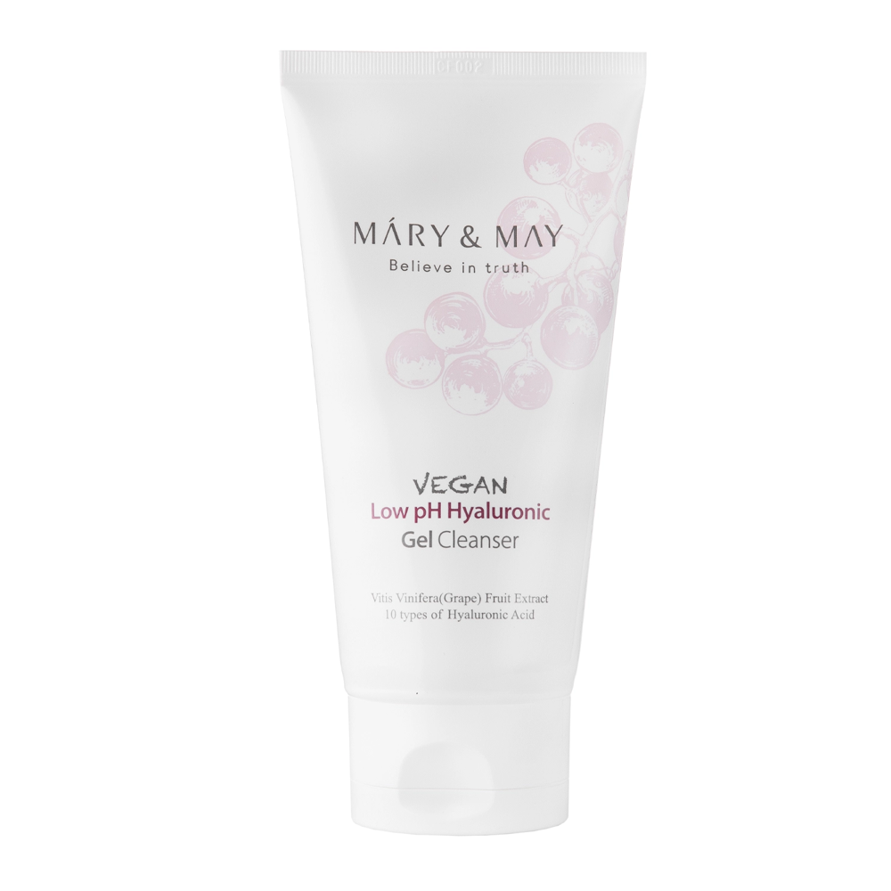 Mary&May - Vegan Low pH Hyaluronic Gel Cleanser - Jemný čisticí gel s nízkým pH - 150 ml