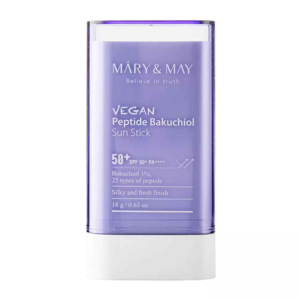 Mary&May - Vegan Peptide Bakuchiol Sun Stick SPF50+/PA++++ - SPF krém v tyčince - 18 g 