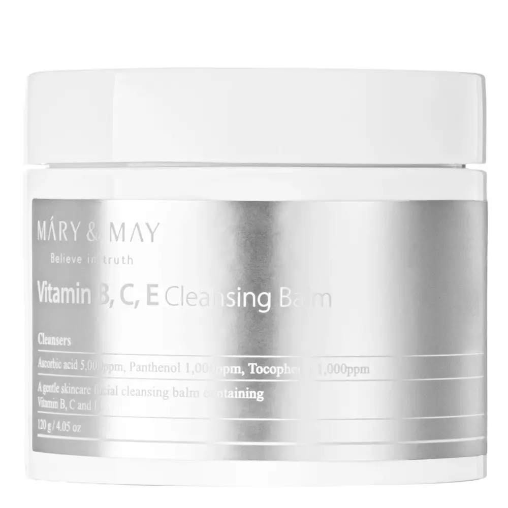 Mary&May - Vitamine B,C,E Cleansing Balm - Jemný odličovací balzám s vitamíny B, C a E - 120 g