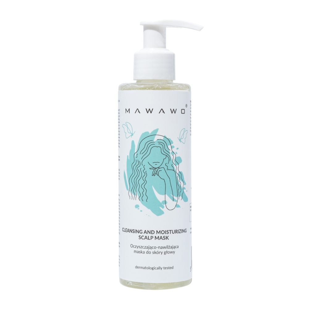 Mawawo - Cleaning and Moisturizing Scalp Mask - Hydratačně-čisticí maska pro pokožku hlavy - 200 ml