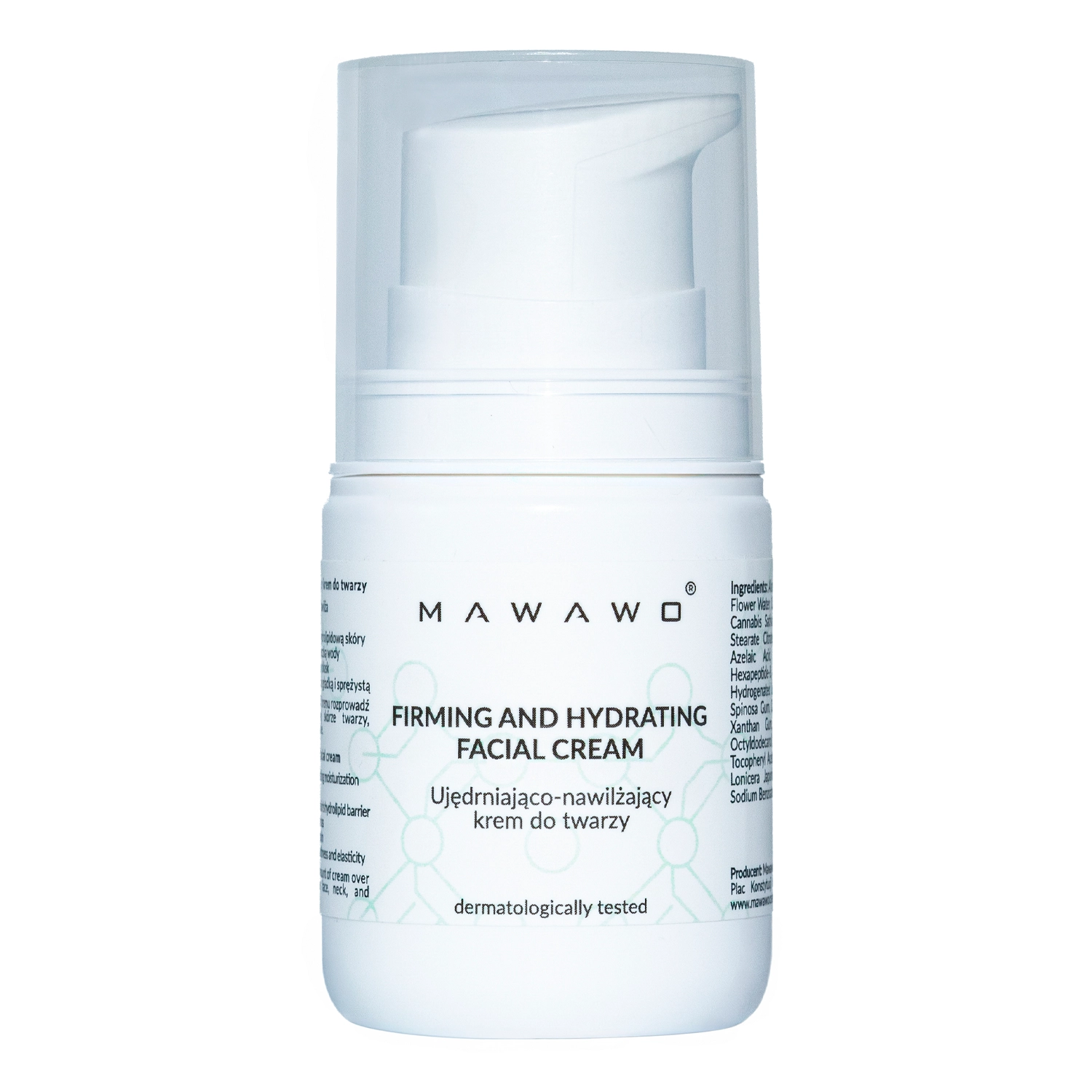 Mawawo - Firming and Hydrating Facial Cream - Zpevňující a hydratační krém na obličej - 50 ml