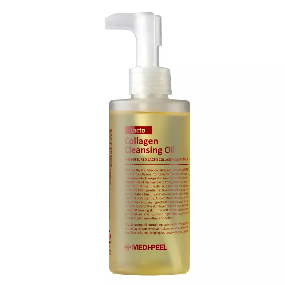 Medi-Peel - Red Lacto Collagen Cleansing Oil - Hydrofilní odličovací olej - 200 ml