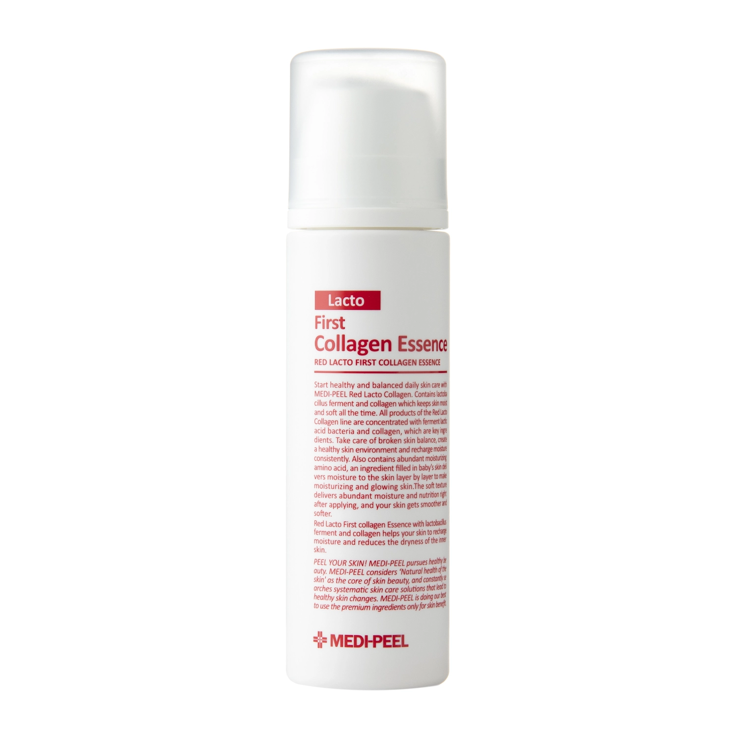 Medi-Peel -  Red Lacto First Collagen Essence - Hydratační kolagenová esence - 140 ml