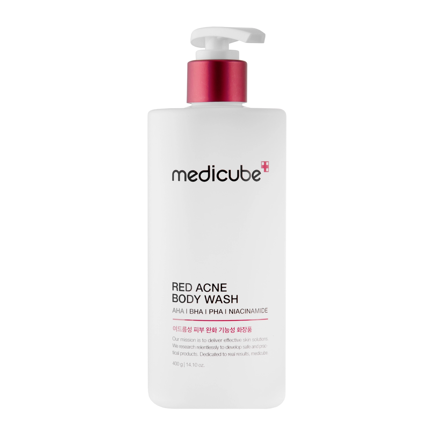 Medicube - Red Acne Body Wash 2.0 - Tělový mycí gel s kyselinami - 400 g