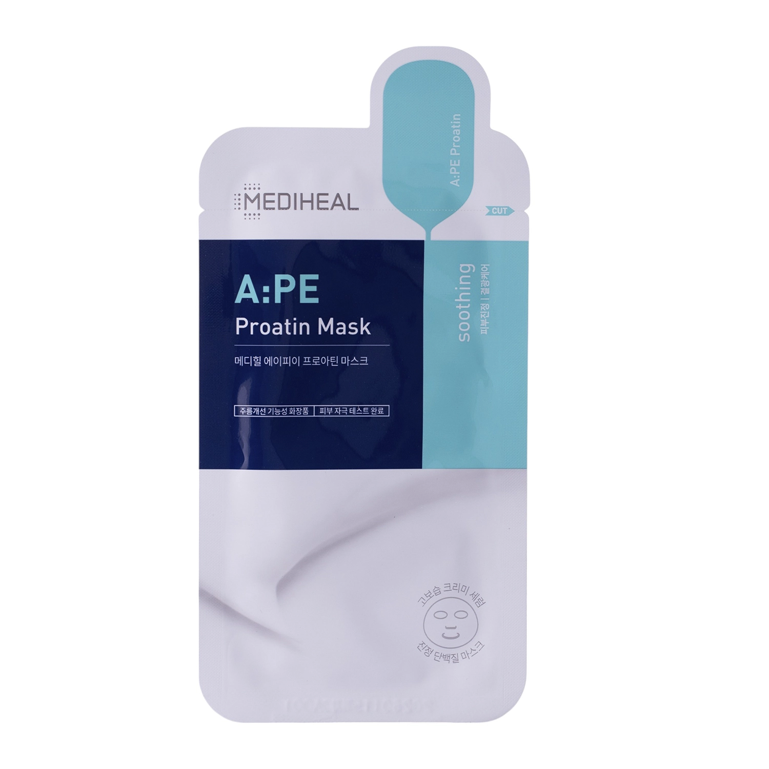 Mediheal - A:PE Proatin Mask - Zklidňující plátýnková maska - 25 ml