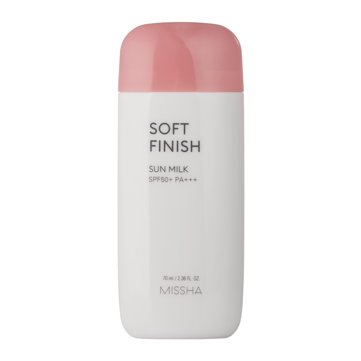 Missha - All-Around Safe Block Soft Finish Sun Milk SPF50+ PA+++ - Soft Finish krém s ochranným filtrem - 70 ml