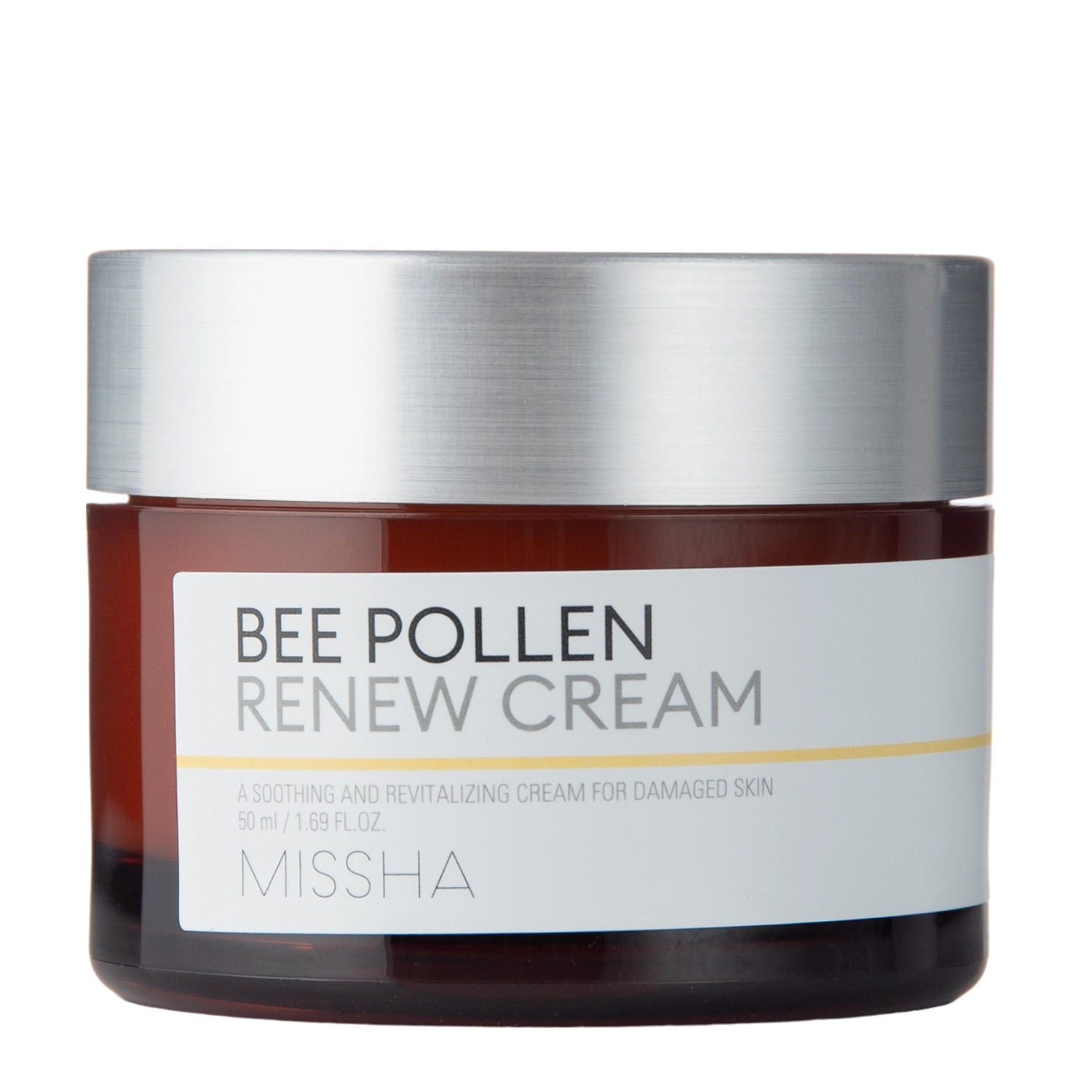 Missha - Bee Pollen Renew Cream - Posilující krém s extraktem ze včelího pylu - 50 ml