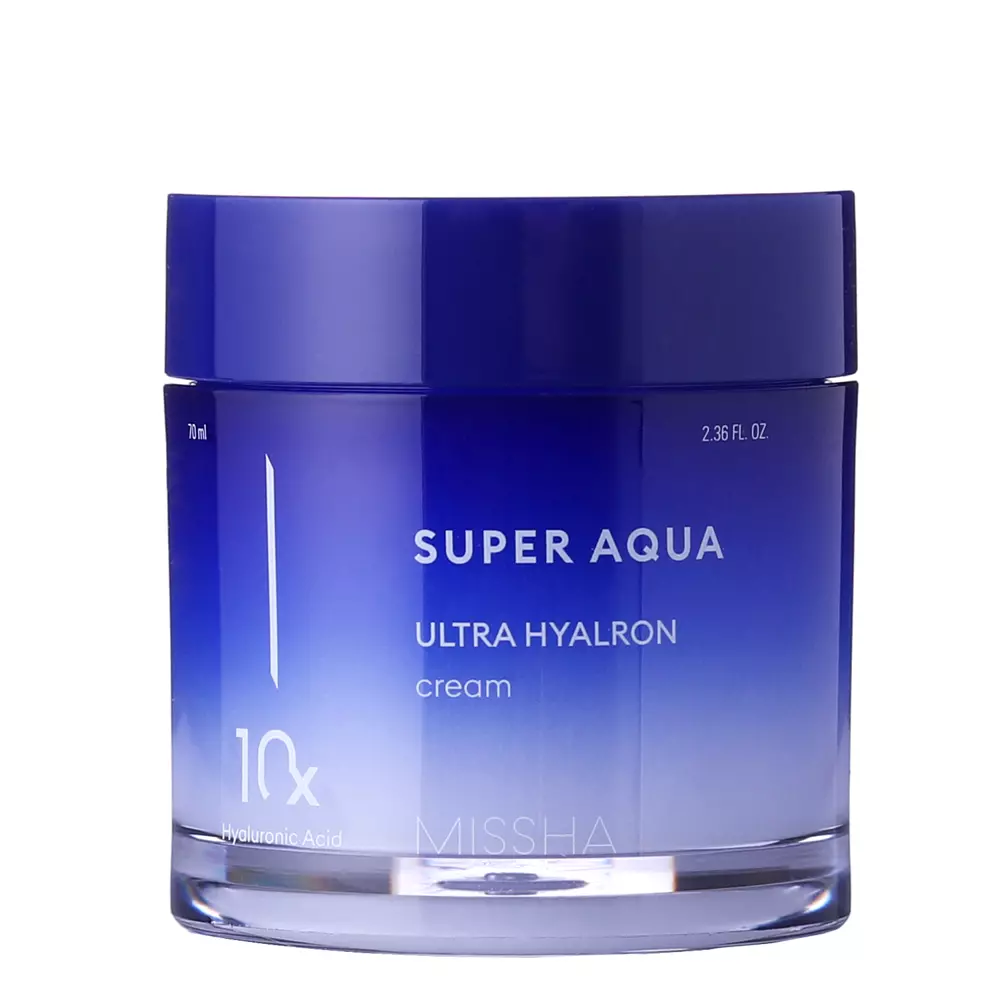 Missha - Super Aqua - Ultra Hyalron Cream - Hydratační pleťový krém - 70 ml