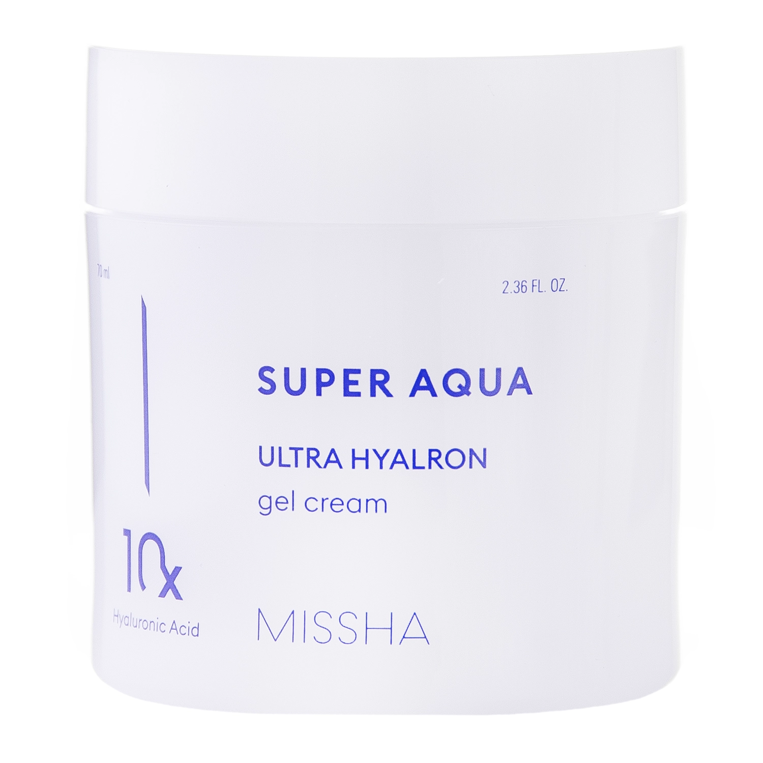 Missha - Super Aqua Ultra Hyalron Gel Cream - Hydratační krém na obličej - 70 ml