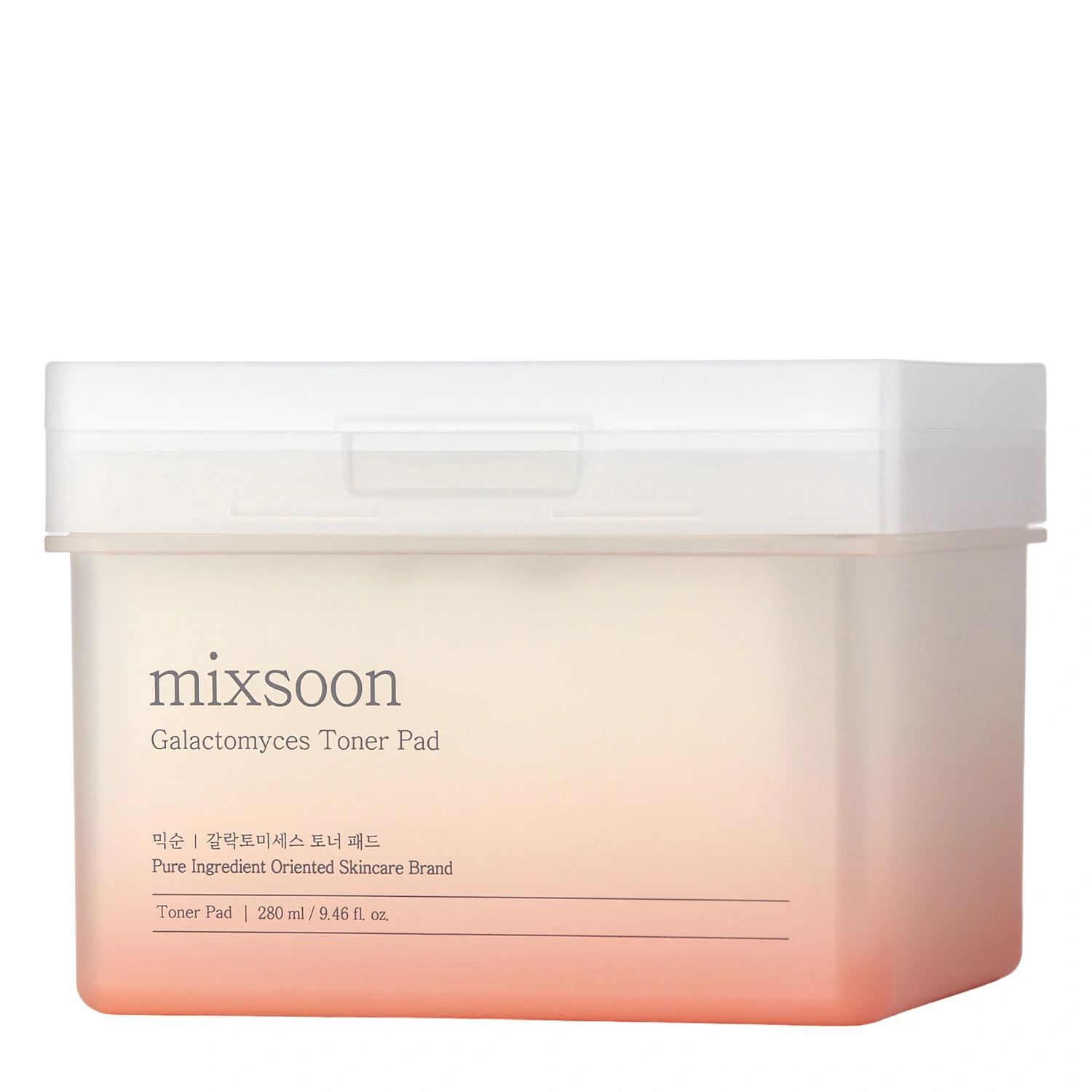 Mixsoon - Galactomyces Toner Pad - Rozjasňující tampóny na obličej - 60 ks / 280 ml