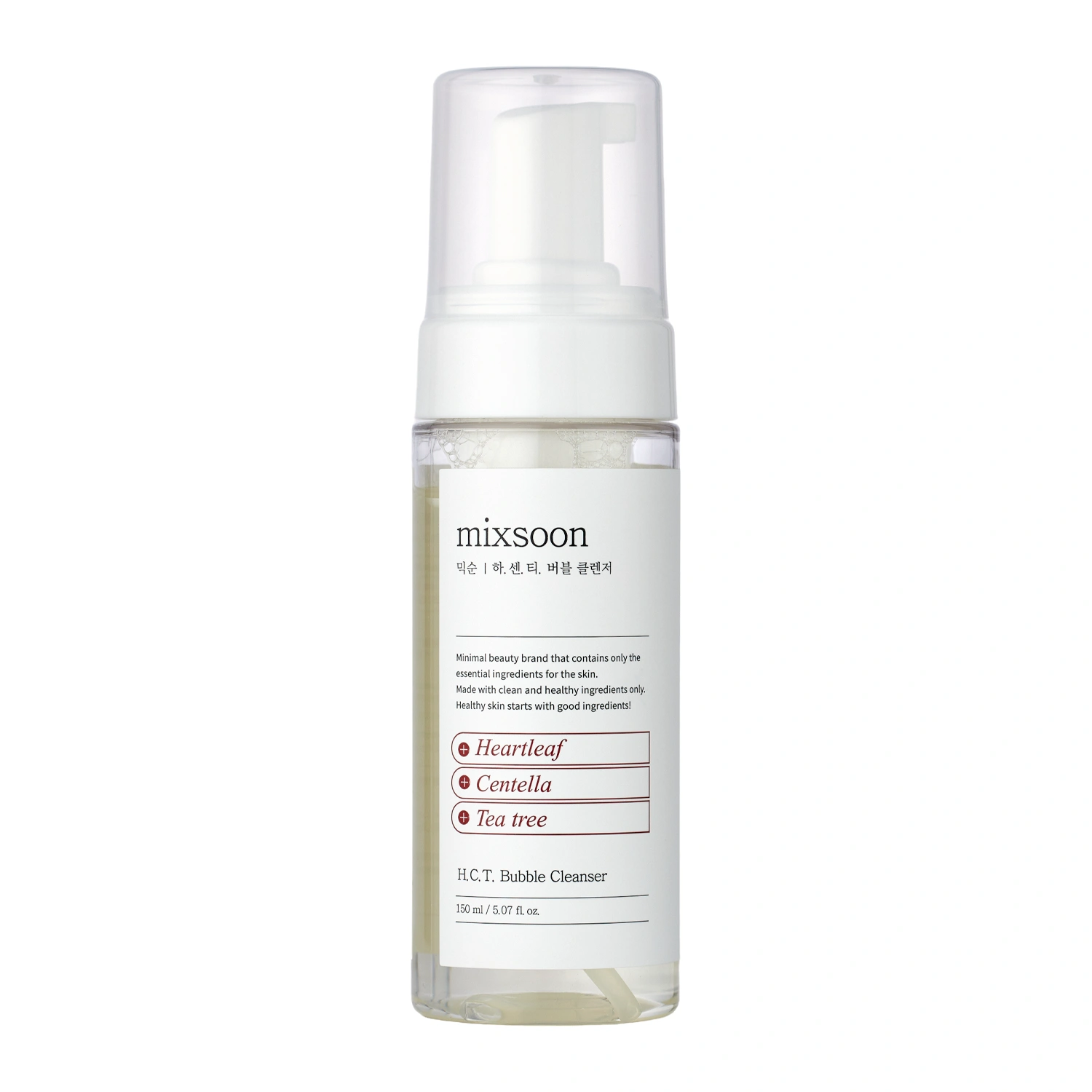 Mixsoon - H.C.T Bubble Cleanser - Čistící pěna na obličej - 150 ml