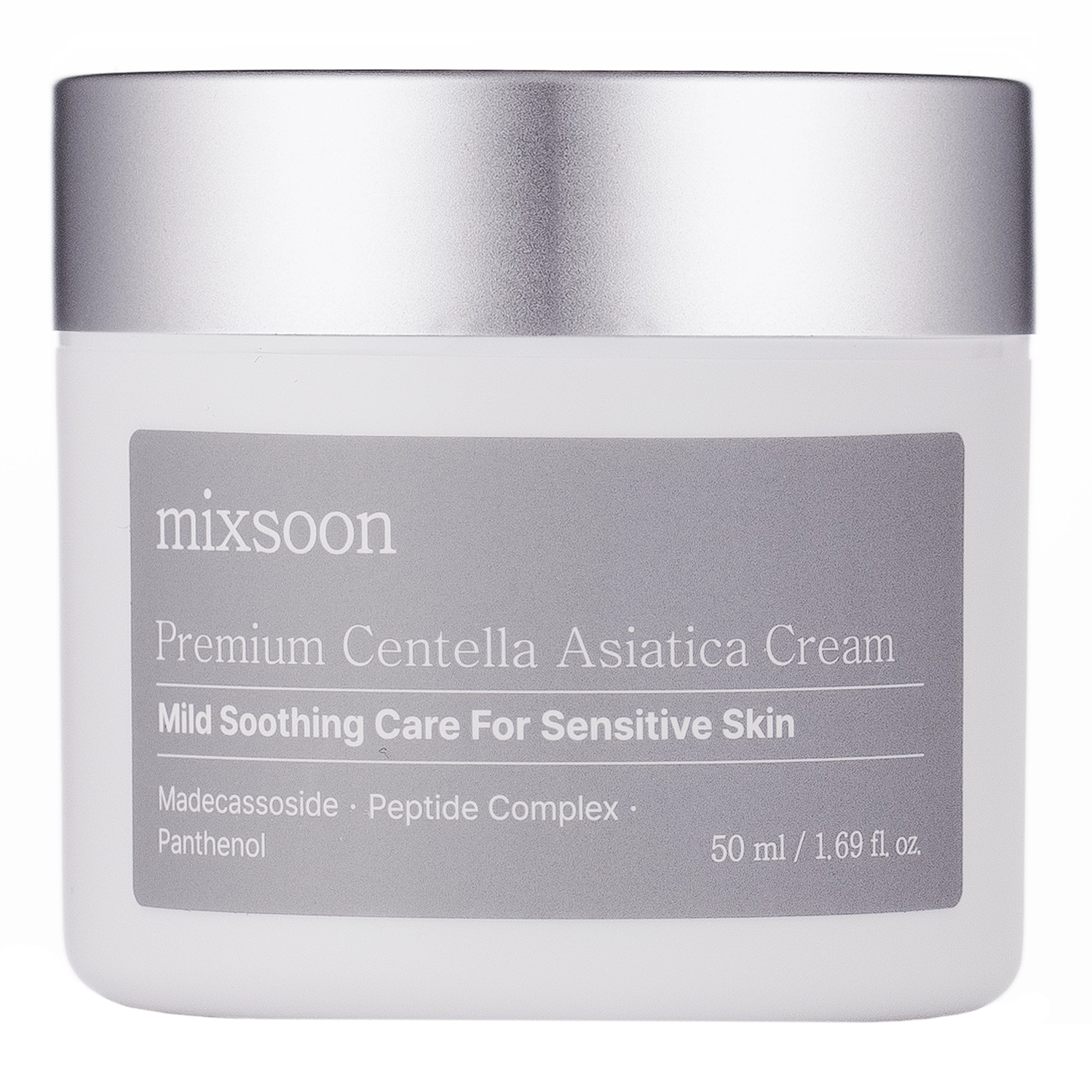 Mixsoon - Premium Centella Asiatica Cream - Hydratační krém na obličej - 50 ml