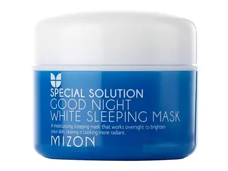 Mizon - Goodnight White Sleeping Mask - Celonoční rozjasňující maska na obličej - 80 ml