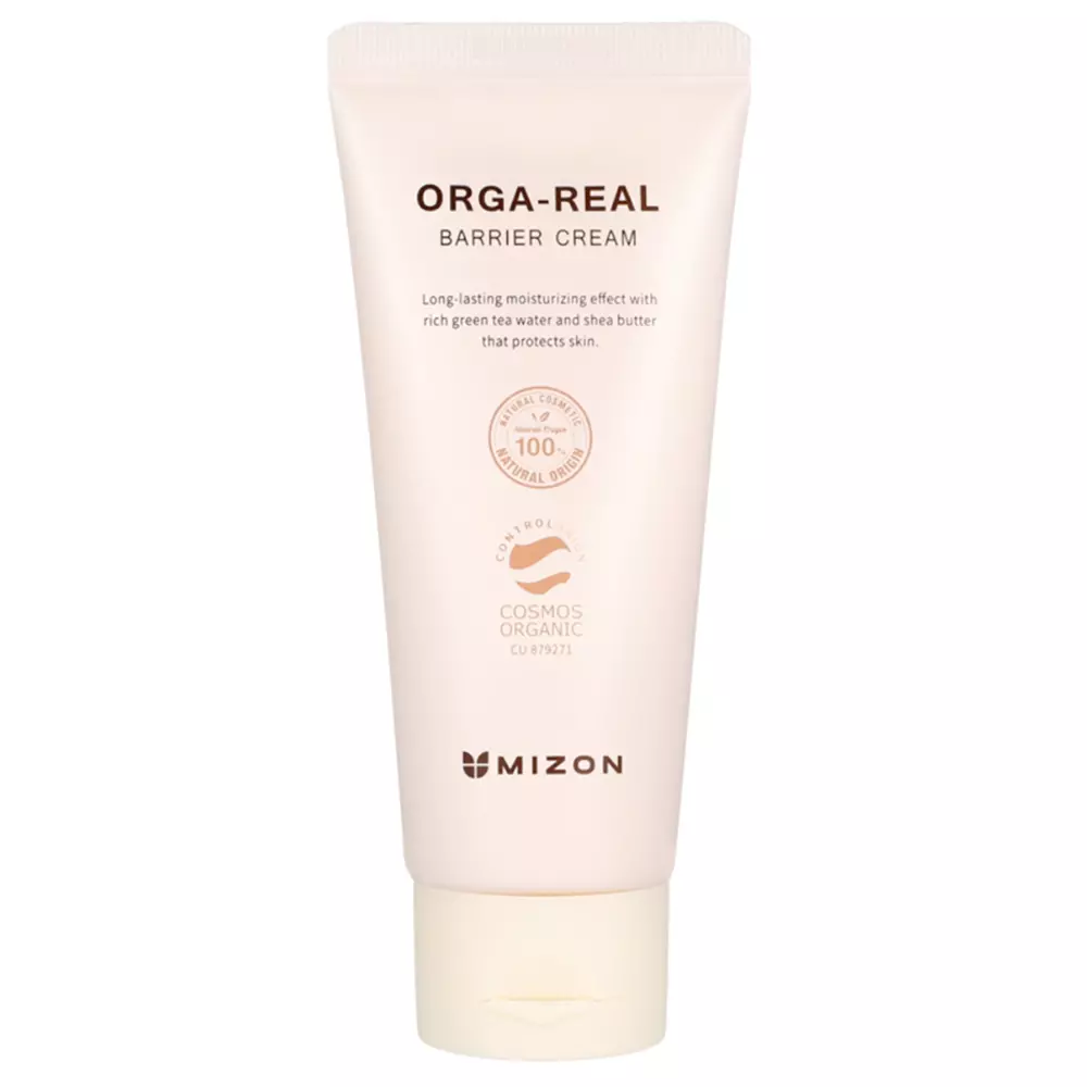 Mizon - Orga-Real Barrier Cream - Zklidňující krém obnovující ochrannou bariéru pokožky - 100 ml