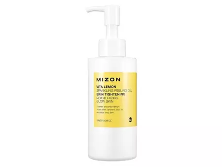 Mizon - Vita Lemon Sparkling Peeling Gel - Enzymatický peelingový gel s citronovým extraktem - 145 g