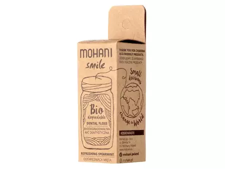 Mohani - Biologicky odbouratelná dentální nit - máta