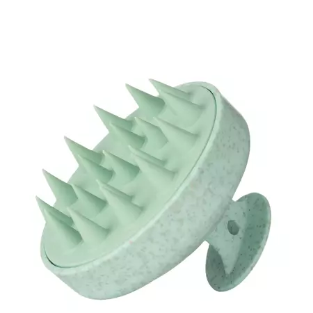 Mohani - Hair Scalp Massager and Shampoo Brush - Green - Kartáč na mytí vlasů a masáž pokožky hlavy - zelená - 1 ks