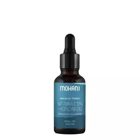 Mohani - Omlazující a rozjasňující pleťové sérum s vitamínem C 10 % a koenzymem Q10 - 30 ml