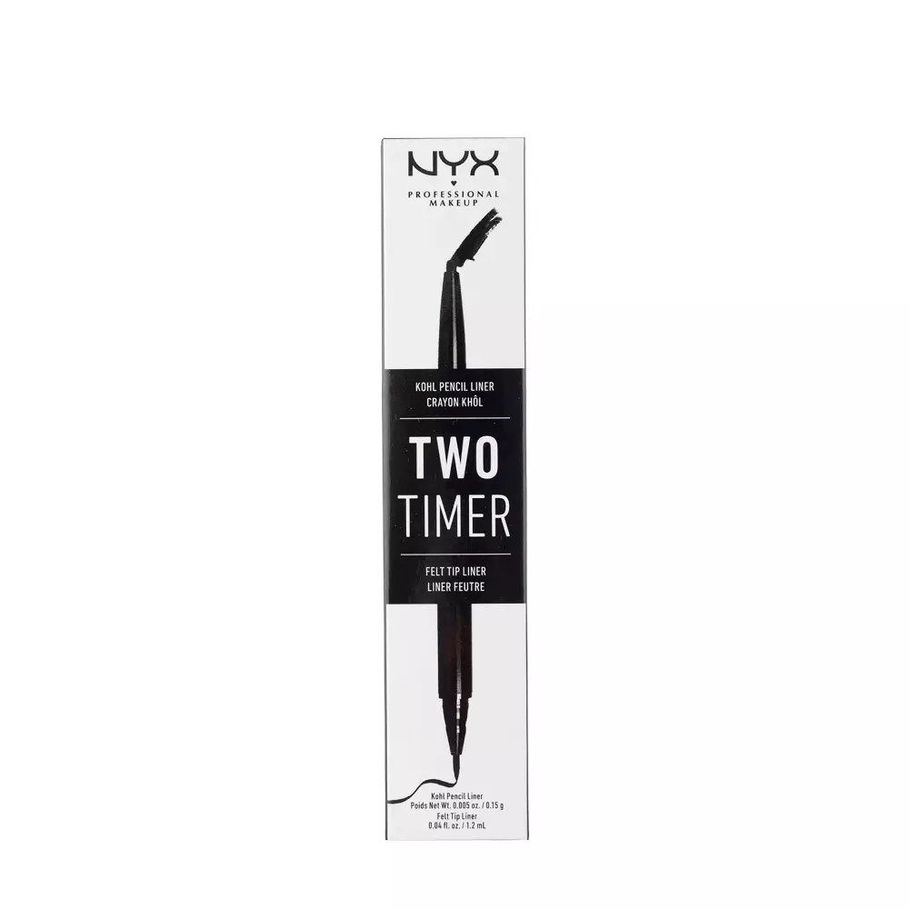 NYX Professional Makeup - Two Timer - Dual Ended Eyeliner - Oboustranná oční linka - 1,2 g