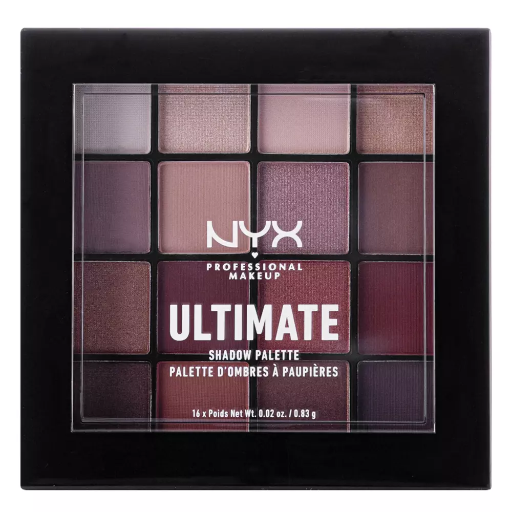 NYX Professional Makeup - Ultimate Shadow Palette - Warm Neutrals - Paleta očních stínů  - 13 g