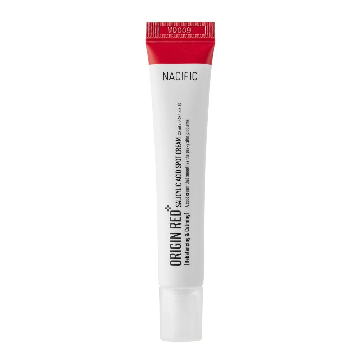 Nacific - Origin Red Salicylic Acid Spot Cream - Lokální krém s kyselinou salicylovou - 20 ml