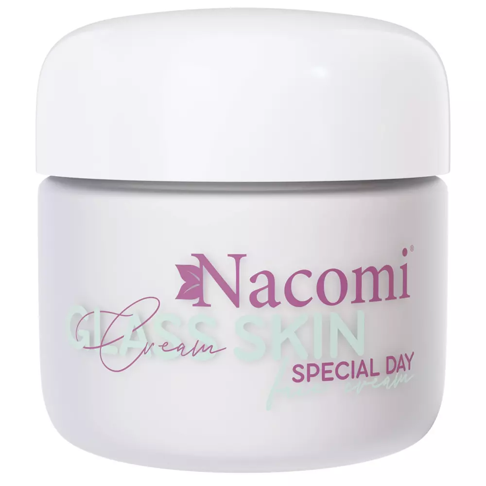 Nacomi - Glass Skin - Special Day Face Cream - Hydratační a rozjasňující krém - 50 ml
