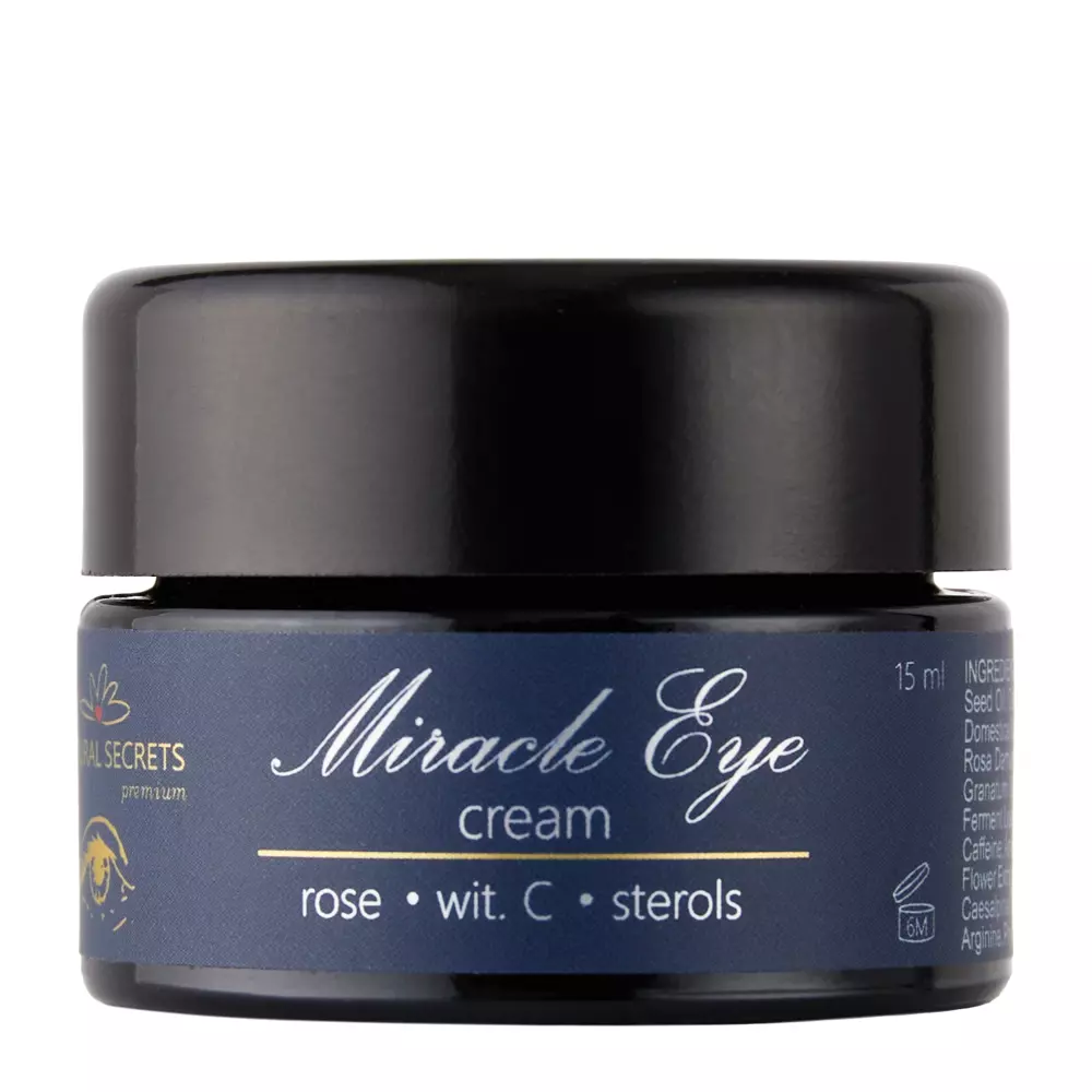 Natural Secrets - Miracle Eye Cream - Bohatý oční krém - 15 ml