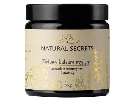 Natural Secrets - Odličovací bylinný balzám - 100 ml
