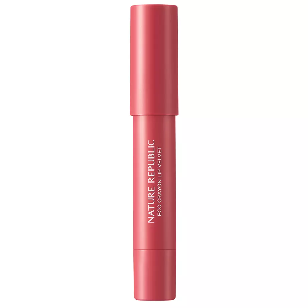 Nature Republic - By Flower Eco Crayon Lip Velvet - 03 Hibiscus - Polomatná rtěnka v tužce - 2,8 g