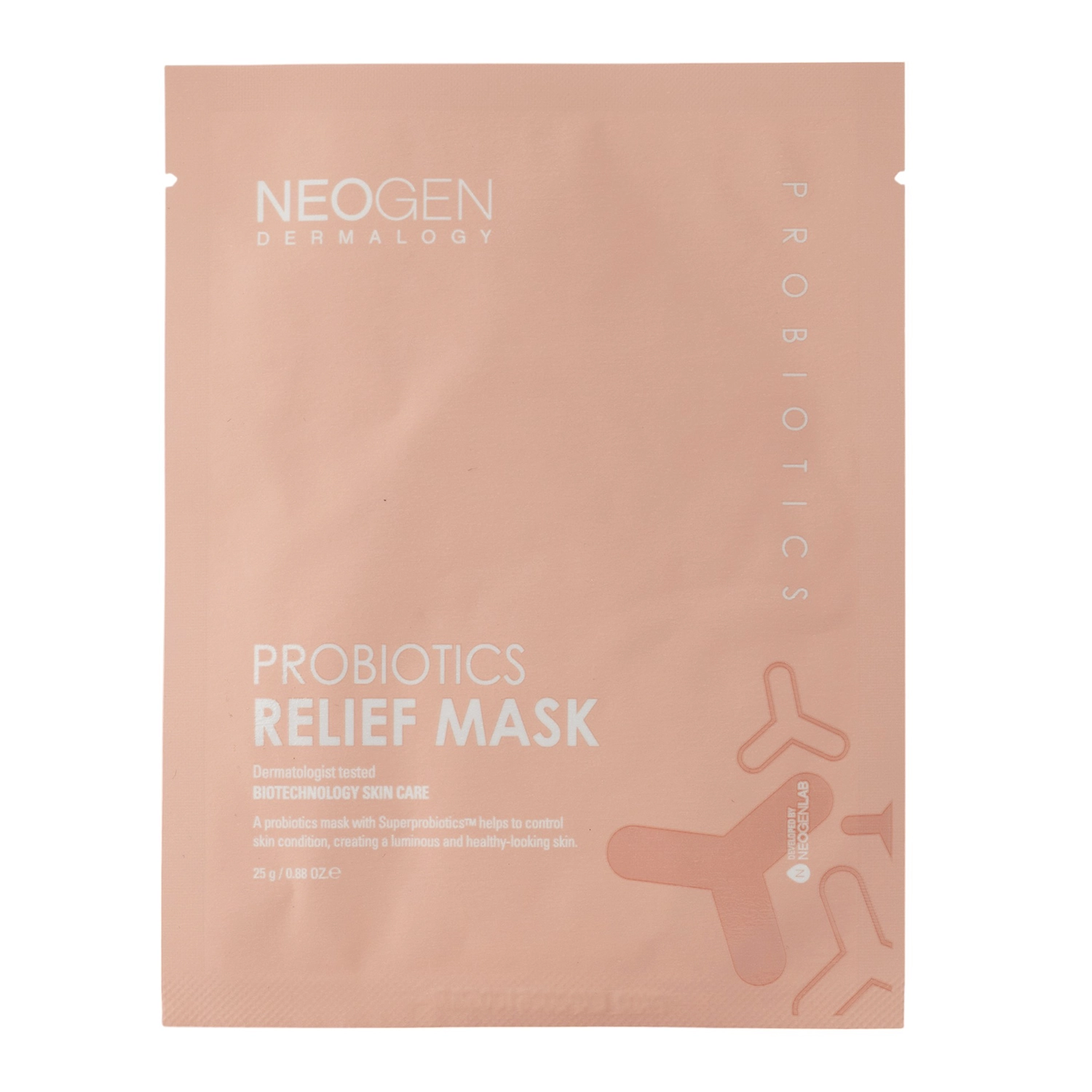 Neogen - Probiotics Relief Mask - Probiotická pleťová maska - 1ks/25 g