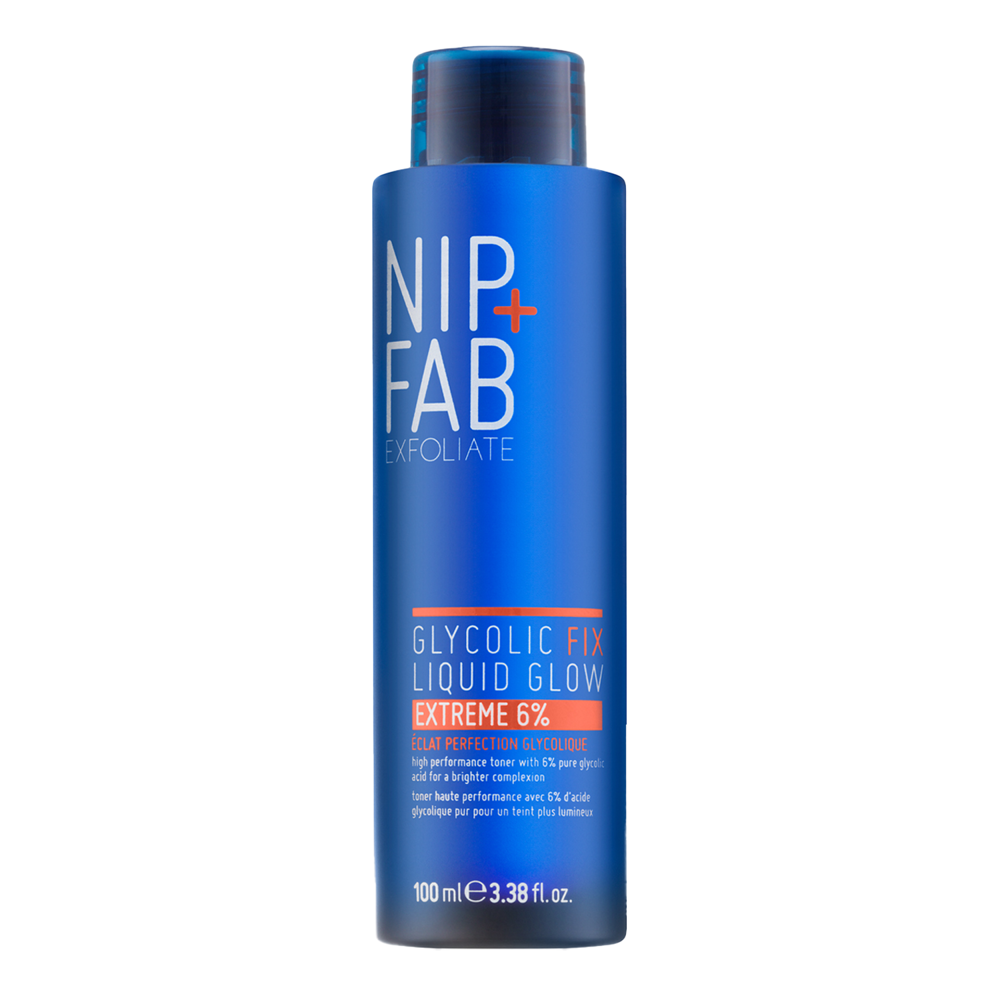 Nip+Fab - Glycolic Fix 6% Glow Toner - Exfoliační pleťové tonikum s kyselinou glykolovou - 100 ml