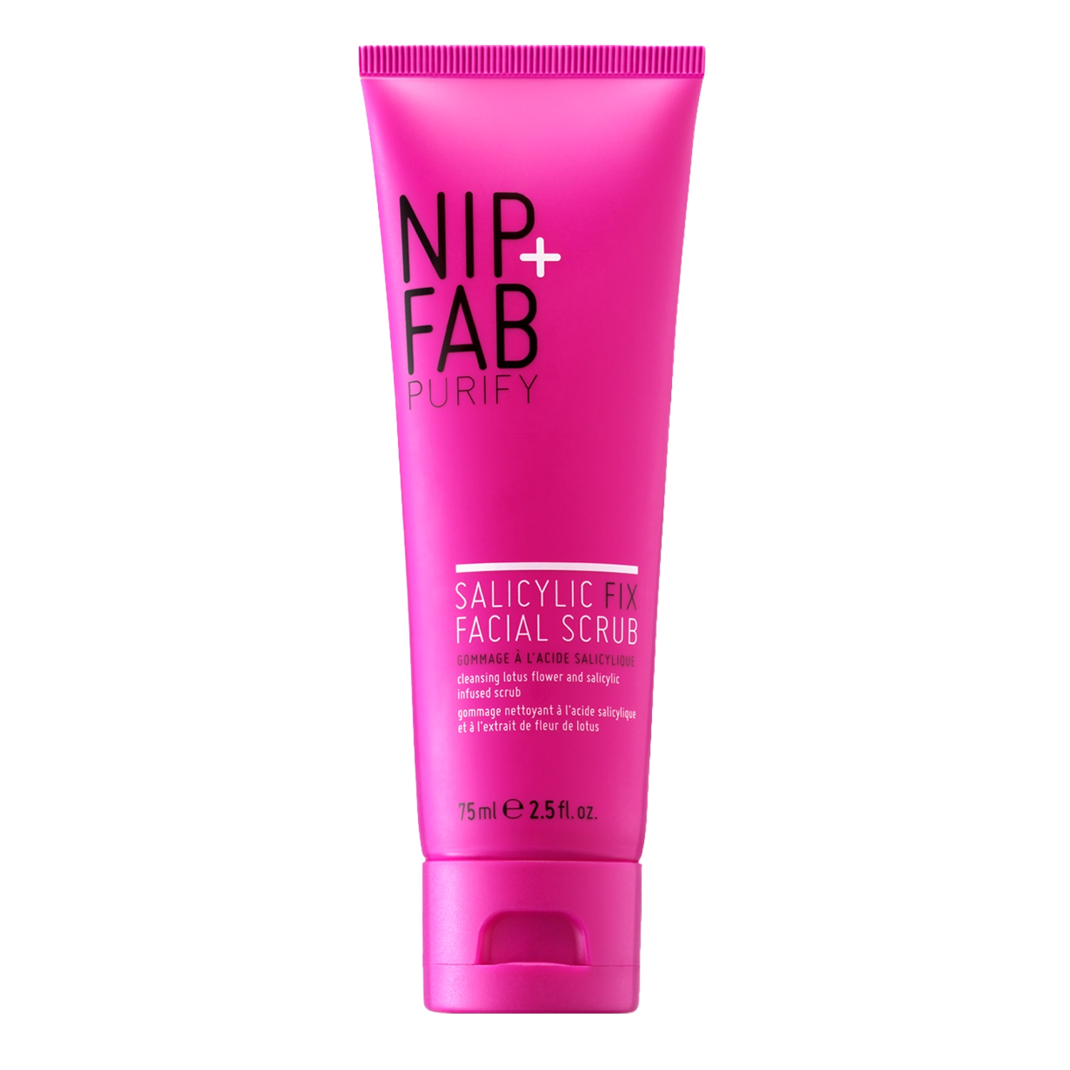 Nip+Fab - Salicylic Fix Facial Scrub - Peeling na obličej s kyselinou salicylovou - 75 ml