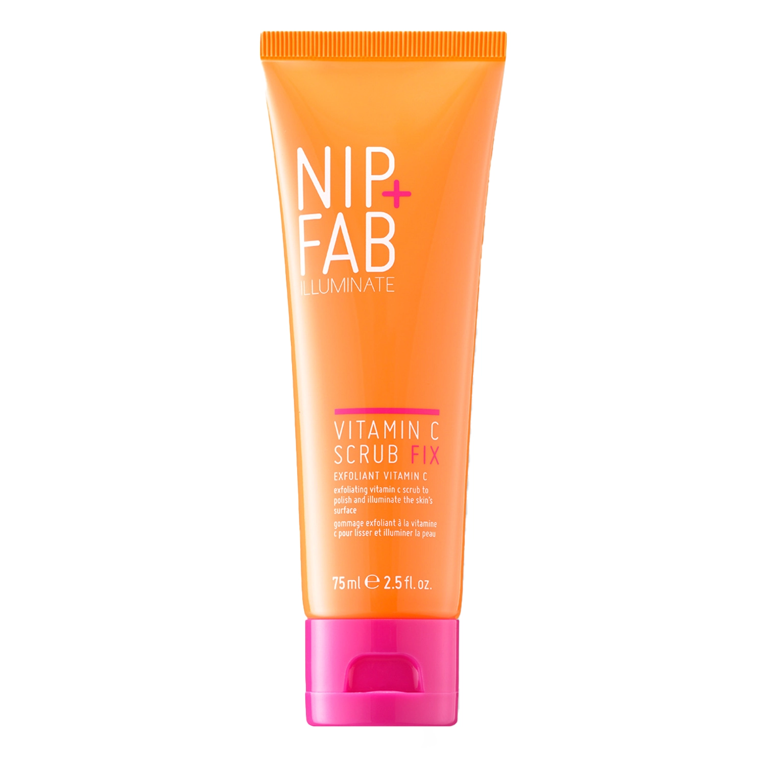 Nip+Fab - Vitamin C Fix Facial Scrub - Peeling na obličej s vitamínem C - 75 ml