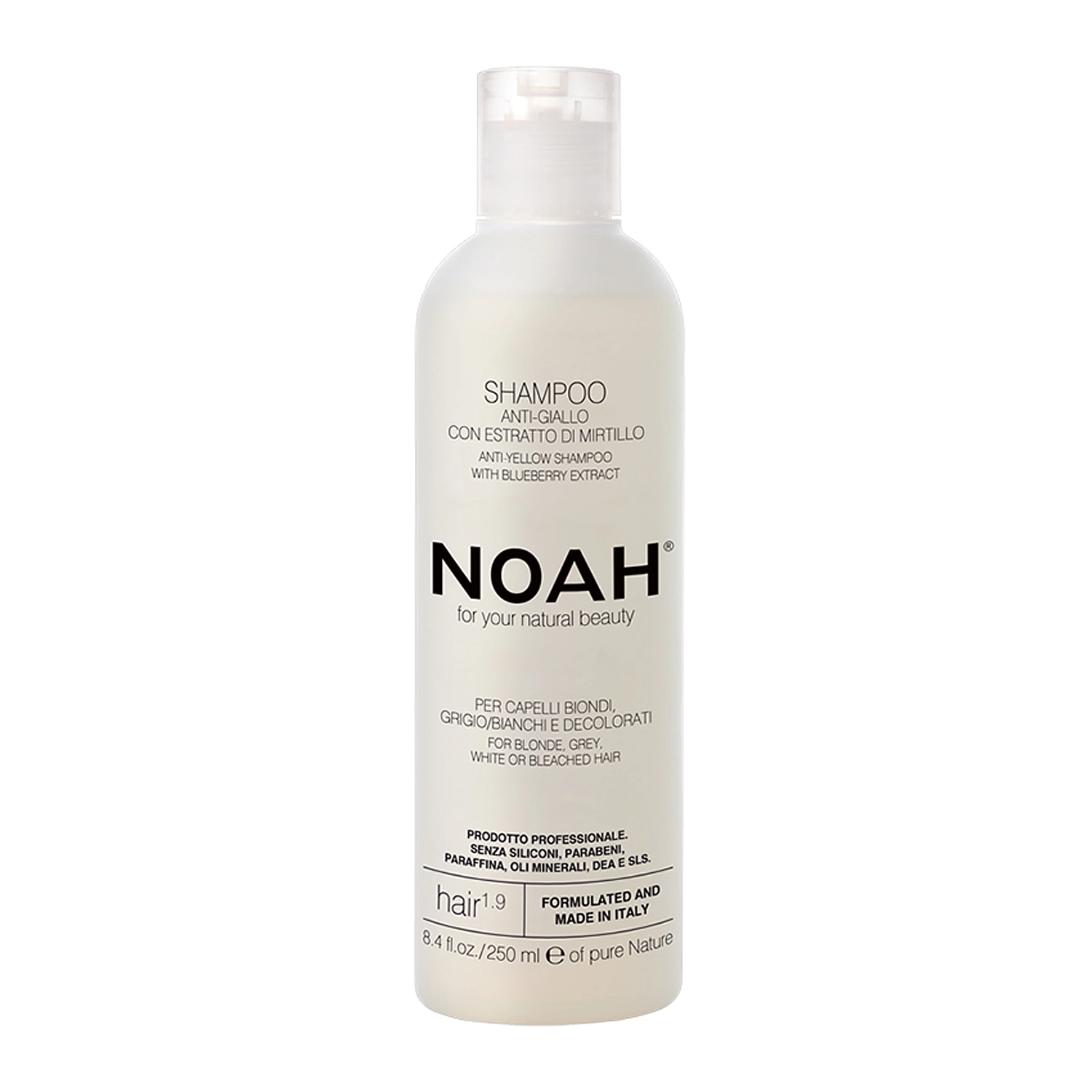 Noah - Anti-Yellow Shampoo - Šampon pro ochlazení blond a šedé barvy vlasů - 250 ml