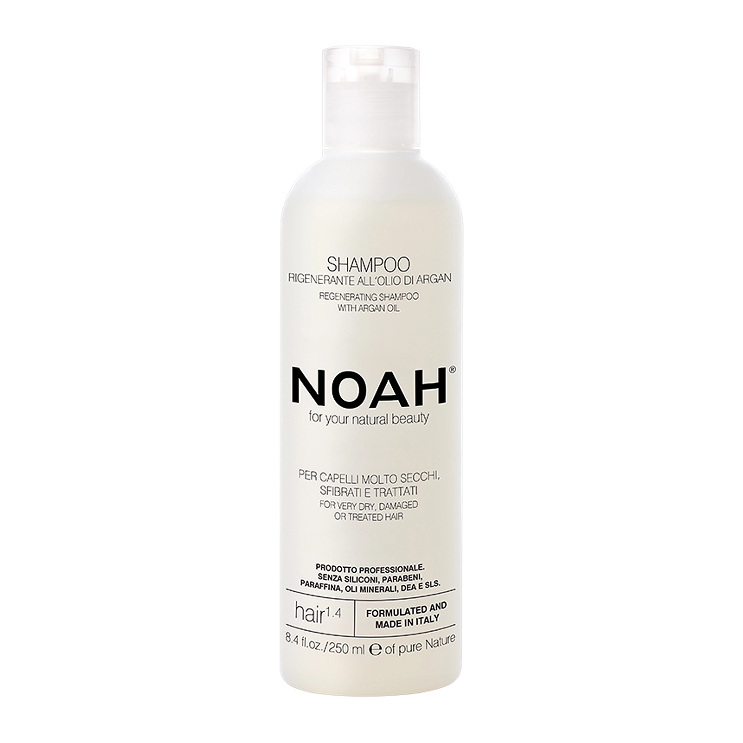 Noah - Regenerating Shampoo with Argan Oil - Regenerační šampon na vlasy s arganovým olejem - 250 ml