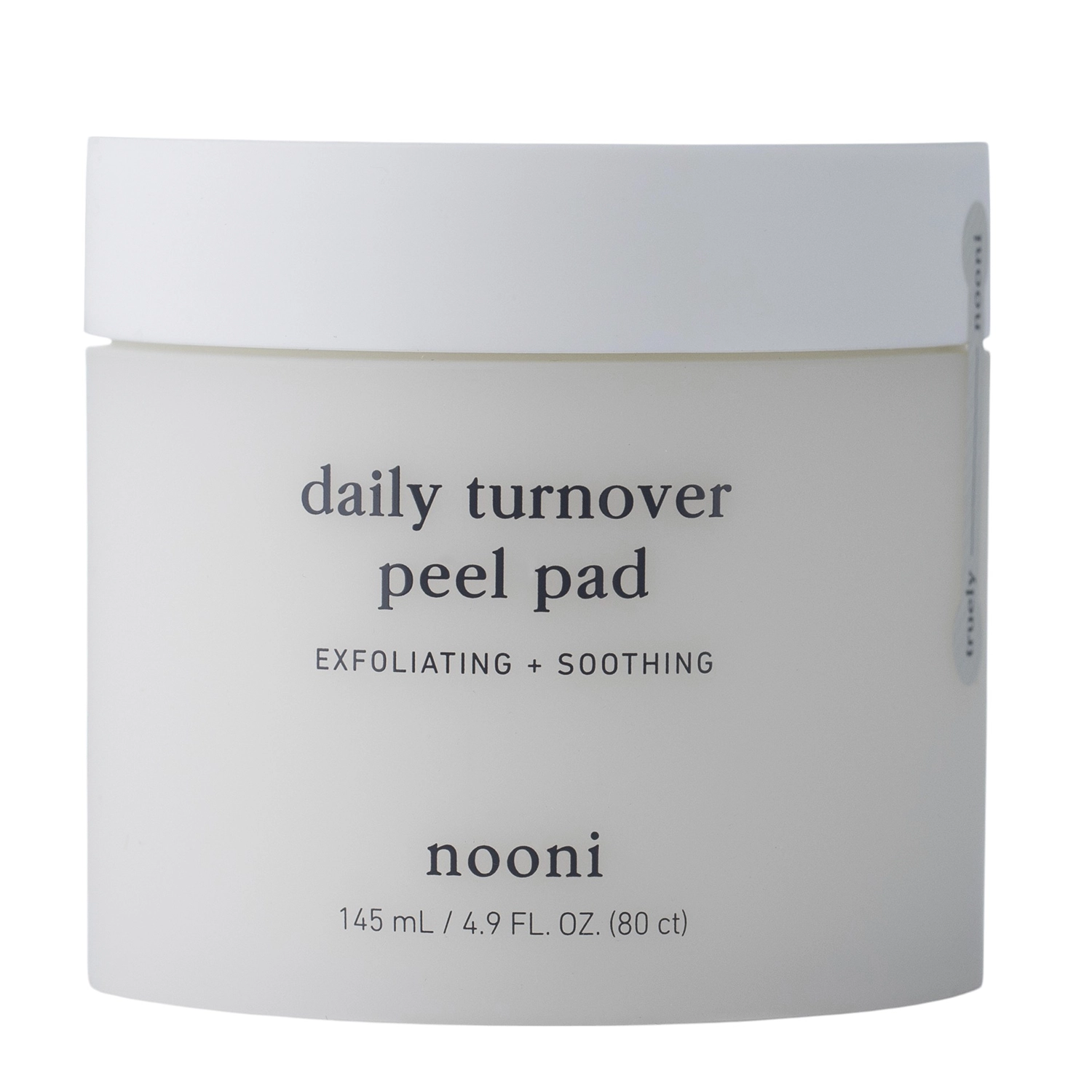 Nooni - Daily Turnover Peel Pad - Exfoliační polštářky na obličej s kyselinami - 80ks/145ml