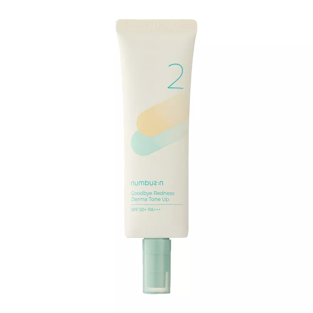 Numbuzin - No.2 - Goodbye Redness Derma Tone Up - SPF 50+ PA+++ - Tónovací make-up 4v1 - 50 ml