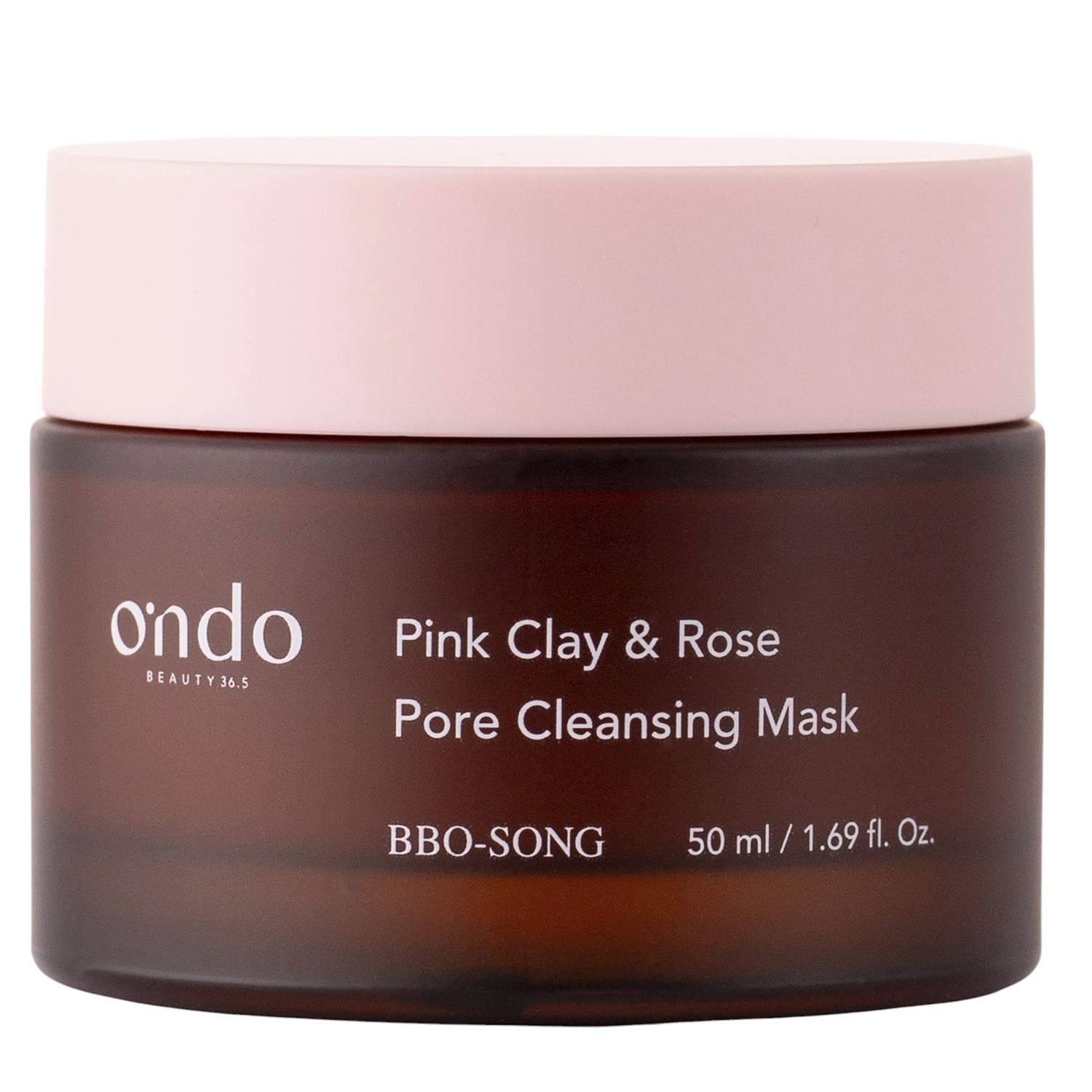 Ondo Beauty 36.5 - Pink Clay Rose Pore Cleansing Mask - Čisticí maska z růžového jílu - 50 ml