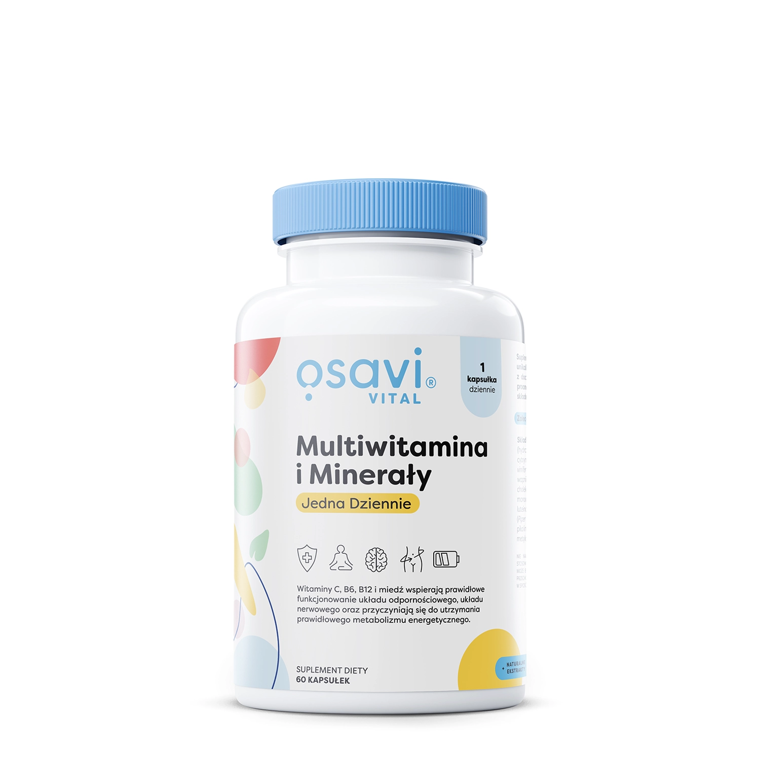 Osavi - Multivitamíny a minerály - 60 kapslí