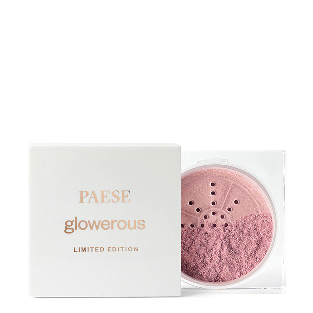 Paese - Glowerous - Pudrový rozjasňovač - 01 Rose - 5 g