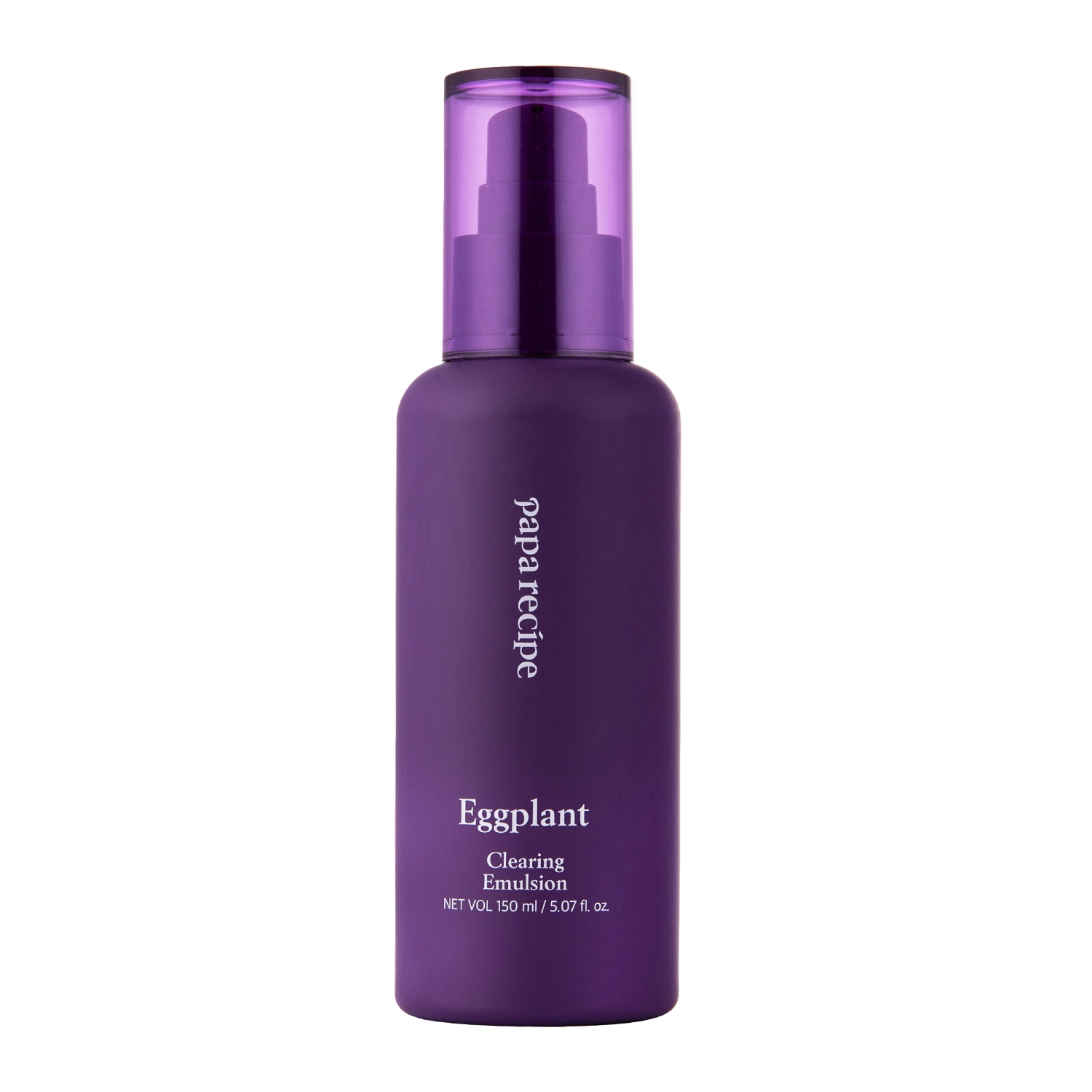 Papa Recipe - Eggplant Clearing Emulsion - Hydratační a Vyhlazující emulze na obličej - 150 ml