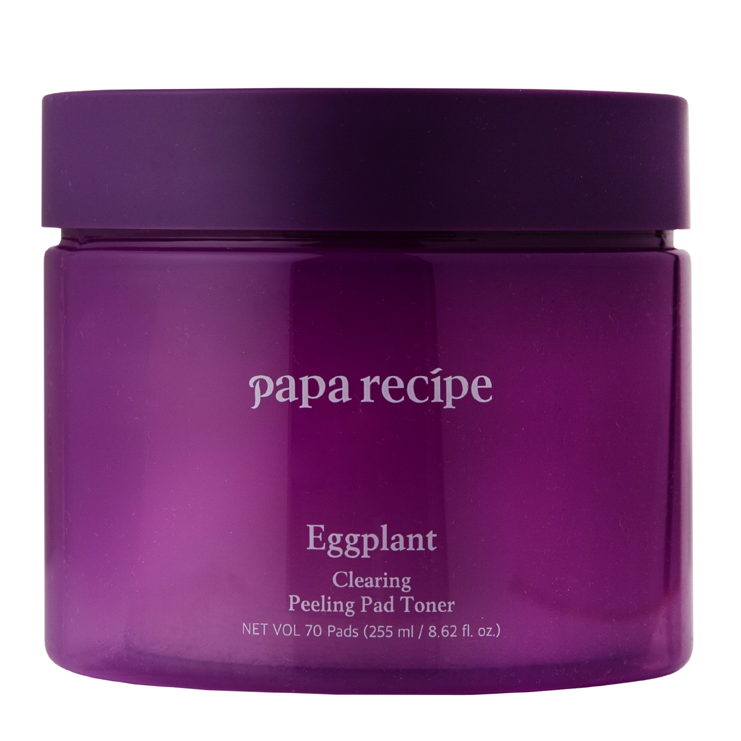 Papa Recipe - Eggplant Clearing Peeling Pad Toner - Peelingové polštářky na obličej - 70ks.