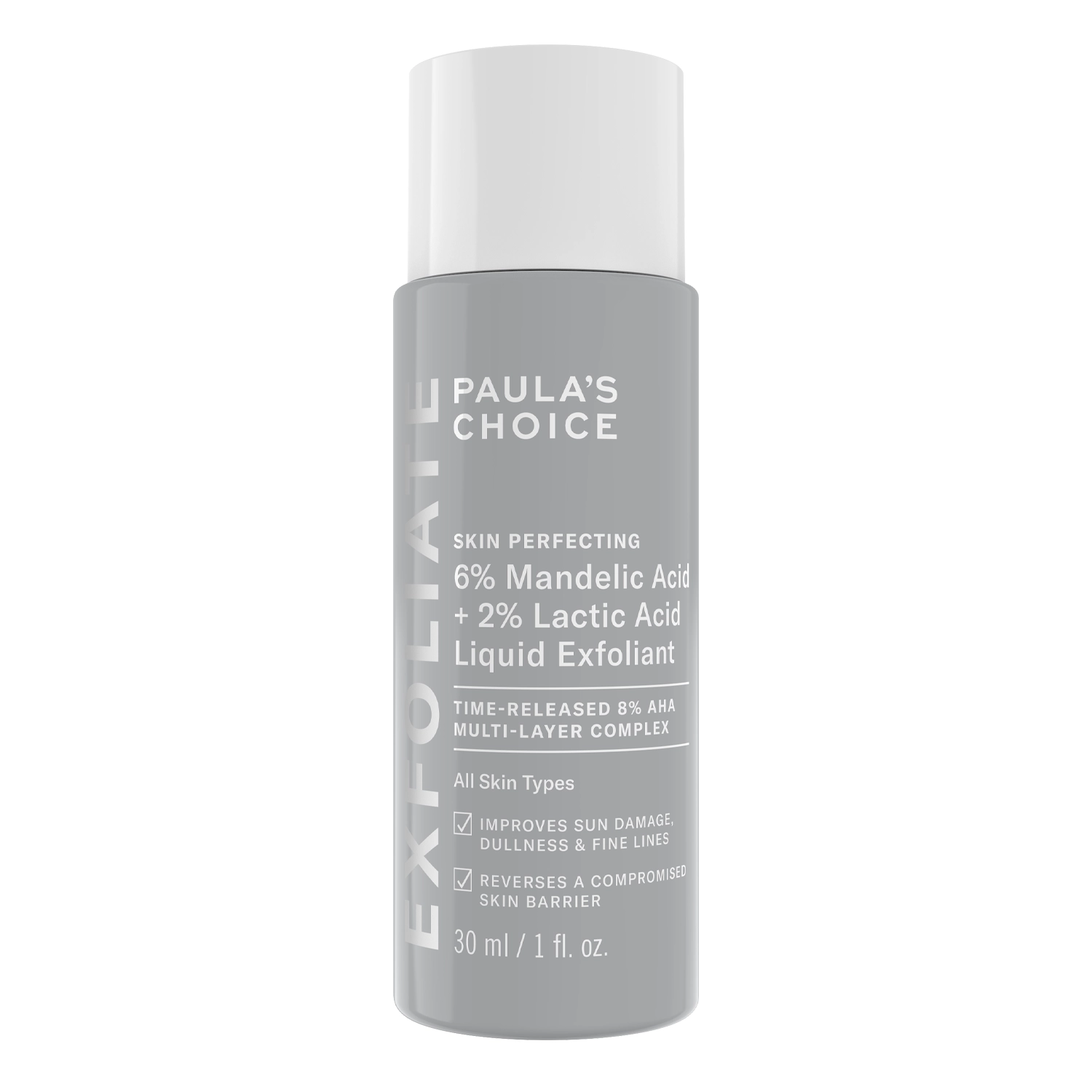 Paula's Choice - 6% Mandelic Acid + 2% Lactic Acid Liquid Exfoliant - Tekutý peeling na obličej - 30 ml